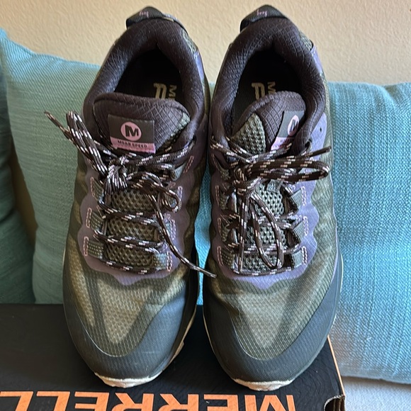 Like New! Merrell Moab Speed, Size 6, color Lichen. Worn Once!. In original box. - Picture 13 of 16